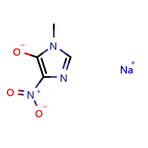 Sodium 1-methyl-4-nitro-1H-imidazol-5-olate