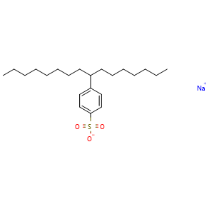 Sodium 4-(hexadecan-8-yl)benzenesulfonate