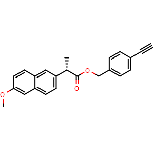 4-Ethynylbenzyl (S)-2-(6-methoxynaphthalen-2-yl)propanoate
