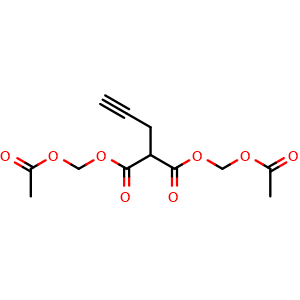 Bis(acetoxymethyl) 2-(prop-2-yn-1-yl)malonate
