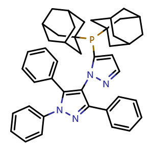 Chemical structure of Ad-BippyPhos , CAS 1239478-87-5, AChemBlock AD269014