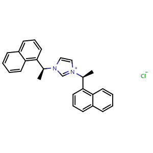 1,3-Bis((S)-1-(naphthalen-1-yl)ethyl)-1H-imidazol-3-ium chloride