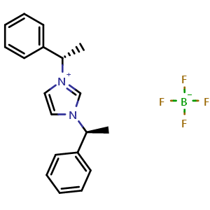 1,3-Bis((S)-1-phenylethyl)-1H-imidazol-3-ium tetrafluoroborate