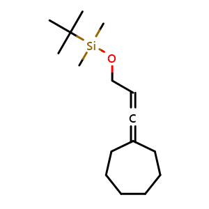 tert-Butyl((3-cycloheptylideneallyl)oxy)dimethylsilane
