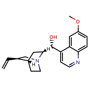Chemical structure of Epiquinidine , CAS 572-59-8, AChemBlock AD269056
