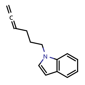 1-(Hexa-4,5-dien-1-yl)-1H-indole