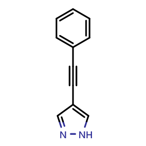 4-(Phenylethynyl)-1H-pyrazole