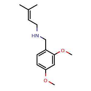 N-(2,4-Dimethoxybenzyl)-3-methylbut-2-en-1-amine