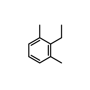 Chemical structure of 1,3-Dimethyl-2-ethylbenzene , CAS 2870-04-4, AChemBlock AD269129