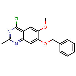 7-(Benzyloxy)-4-chloro-6-methoxy-2-methylquinazoline