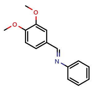 (E)-1-(3,4-Dimethoxyphenyl)-N-phenylmethanimine