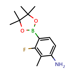 3-Fluoro-2-methyl-4-(4,4,5,5-tetramethyl-1,3,2-dioxaborolan-2-yl)aniline