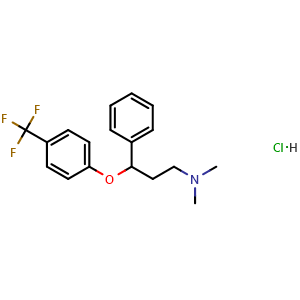Benzenepropanamine, N,N-dimethyl-Gamma-[4-(trifluoromethyl)phenoxy]-, hydrochloride
