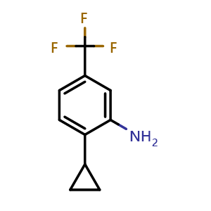 2-Cyclopropyl-5-(trifluoromethyl)aniline