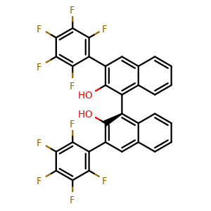 (S)-3,3'-Bis(perfluorophenyl)-[1,1'-binaphthalene]-2,2'-diol