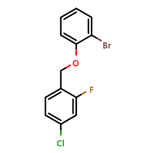 1-[(2-Bromophenoxy)methyl]-4-chloro-2-fluorobenzene
