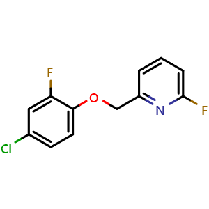 2-((4-Chloro-2-fluorophenoxy)methyl)-6-fluoropyridine