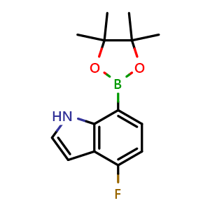 4-Fluoro-7-(4,4,5,5-tetramethyl-1,3,2-dioxaborolan-2-yl)-1H-indole