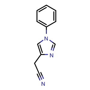 1-Phenyl-1H-imidazole-4-acetonitrile