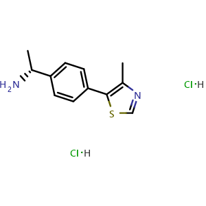 (R)-1-(4-(4-Methylthiazol-5-yl)phenyl)ethan-1-amine dihydrochloride