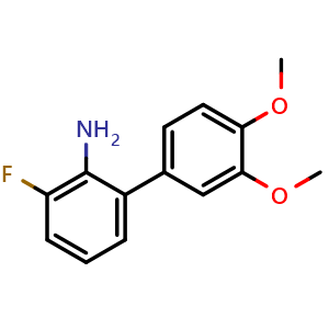 3-Fluoro-3',4'-dimethoxy-[1,1'-biphenyl]-2-amine