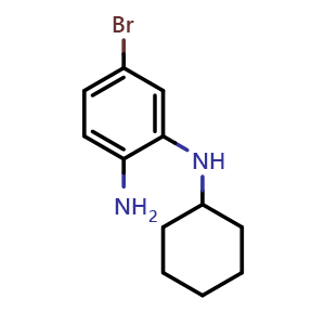 5-Bromo-N1-cyclohexylbenzene-1,2-diamine