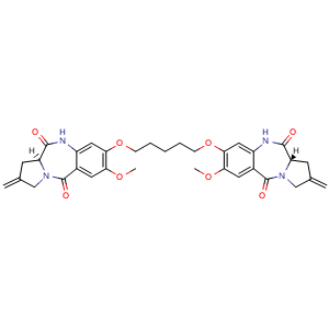 (11aS,11a'S)-8,8'-(Pentane-1,5-diylbis(oxy))bis(7-methoxy-2-methylene-2,3-dihydro-1H-benzo[e]pyrrolo[1,2-a][1,4]diazepine-5,11(10H,11aH)-dione)