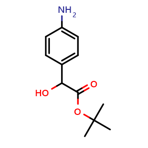 tert-Butyl 2-(4-aminophenyl)-2-hydroxyacetate