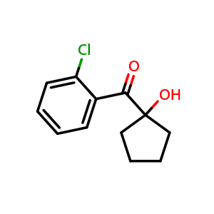 (2-Chlorophenyl)(1-hydroxycyclopentyl)methanone