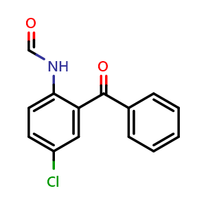 N-(2-Benzoyl-4-chlorophenyl)formamide