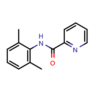 Chemical structure of N-(2,6-Dimethylphenyl)-2-picolinamide , CAS 39627-98-0, AChemBlock AD269572