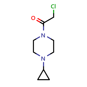 2-Chloro-1-(4-cyclopropyl-1-piperazinyl)ethanone