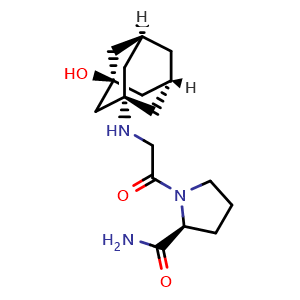 (S)-1-(((1R,3R,5R,7S)-3-Hydroxyadamantan-1-yl)glycyl)pyrrolidine-2-carboxamide