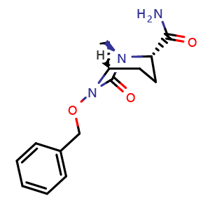 (1S,2S,5S)-6-(Benzyloxy)-7-oxo-1,6-diazabicyclo[3.2.1]octane-2-carboxamide