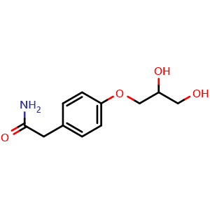 2-(4-(2,3-Dihydroxypropoxy)phenyl)acetamide