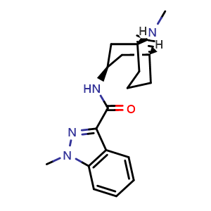 1-Methyl-N-((1R,3s,5S)-9-methyl-9-azabicyclo[3.3.1]nonan-3-yl)-1H-indazole-3-carboxamide