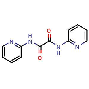 Chemical structure of N1,N2-di(pyridin-2-yl)oxalamide , CAS 20172-97-8, AChemBlock AD269714