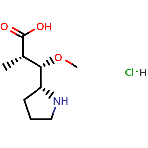 (2S,3S)-3-Methoxy-2-methyl-3-((R)-pyrrolidin-2-yl)propanoic acid hydrochloride