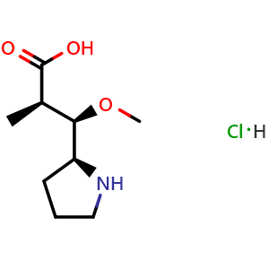 (2R,3R)-3-Methoxy-2-methyl-3-((S)-pyrrolidin-2-yl)propanoic acid hydrochloride