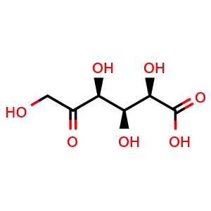 Chemical structure of D-Xylo-5-Hexulosonic acid , CAS 5287-64-9, AChemBlock AD269777