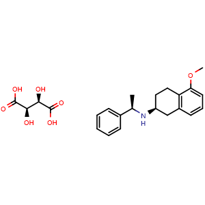 (S)-5-Methoxy-N-((R)-1-phenylethyl)-1,2,3,4-tetrahydronaphthalen-2-amine (2R,3R)-2,3-dihydroxysuccinate