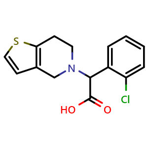 2-(2-Chlorophenyl)-2-(6,7-dihydrothieno[3,2-c]pyridin-5(4H)-yl)acetic acid