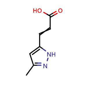 3-(3-Methyl-1H-pyrazol-5-yl)acrylic acid