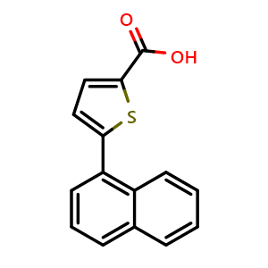 5-(Naphthalen-1-yl)thiophene-2-carboxylic acid