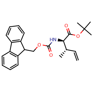 (2R,3S)-tert-Butyl 2-((((9H-fluoren-9-yl)methoxy)carbonyl)amino)-3-methylpent-4-enoate