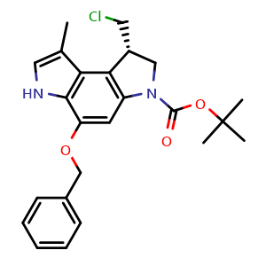 (S)-tert-Butyl 5-(benzyloxy)-1-(chloromethyl)-8-methyl-1,2-dihydropyrrolo[3,2-e]indole-3(6H)-carboxylate
