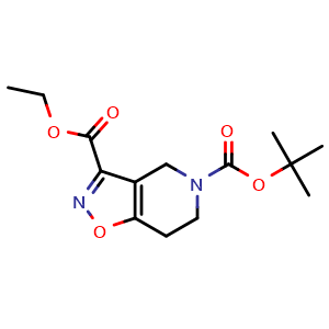 5-(tert-Butyl) 3-ethyl 6,7-dihydroisoxazolo[4,5-c]pyridine-3,5(4H)-dicarboxylate