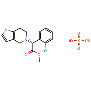 (R)-Methyl 2-(2-chlorophenyl)-2-(6,7-dihydrothieno[3,2-c]pyridin-5(4H)-yl)acetate sulfate