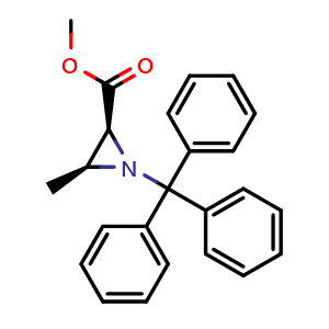 Methyl (2S,3S)-3-methyl-1-tritylaziridine-2-carboxylate