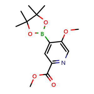 Methyl 5-methoxy-4-(4,4,5,5-tetramethyl-1,3,2-dioxaborolan-2-yl)picolinate
